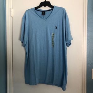 U.S Polo Short Sleeve Light Blue Shirt